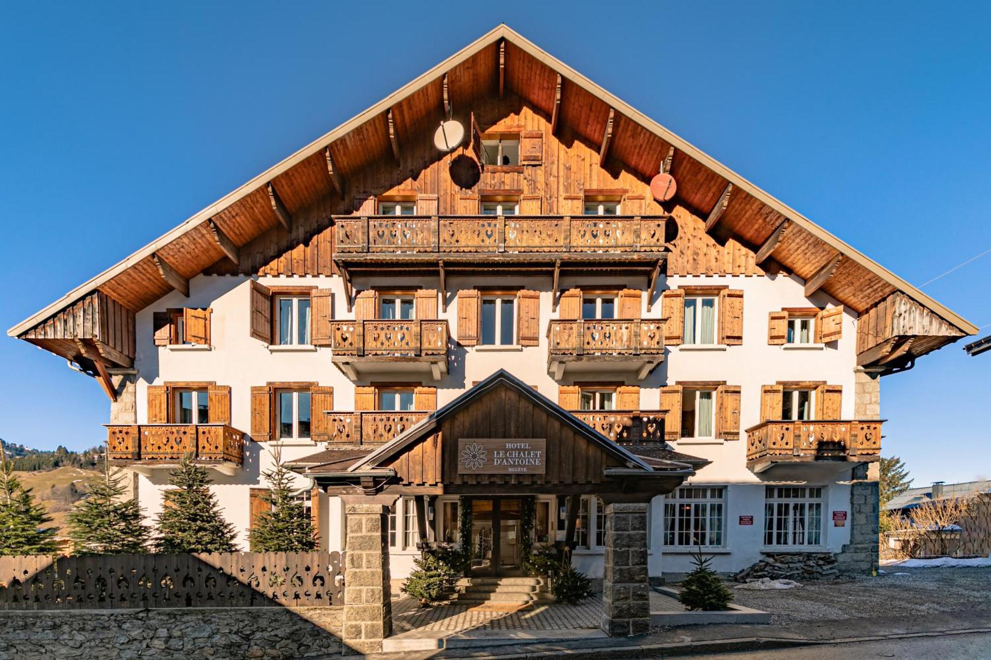 Chalet D'Antoine Hotel Megève Exterior foto