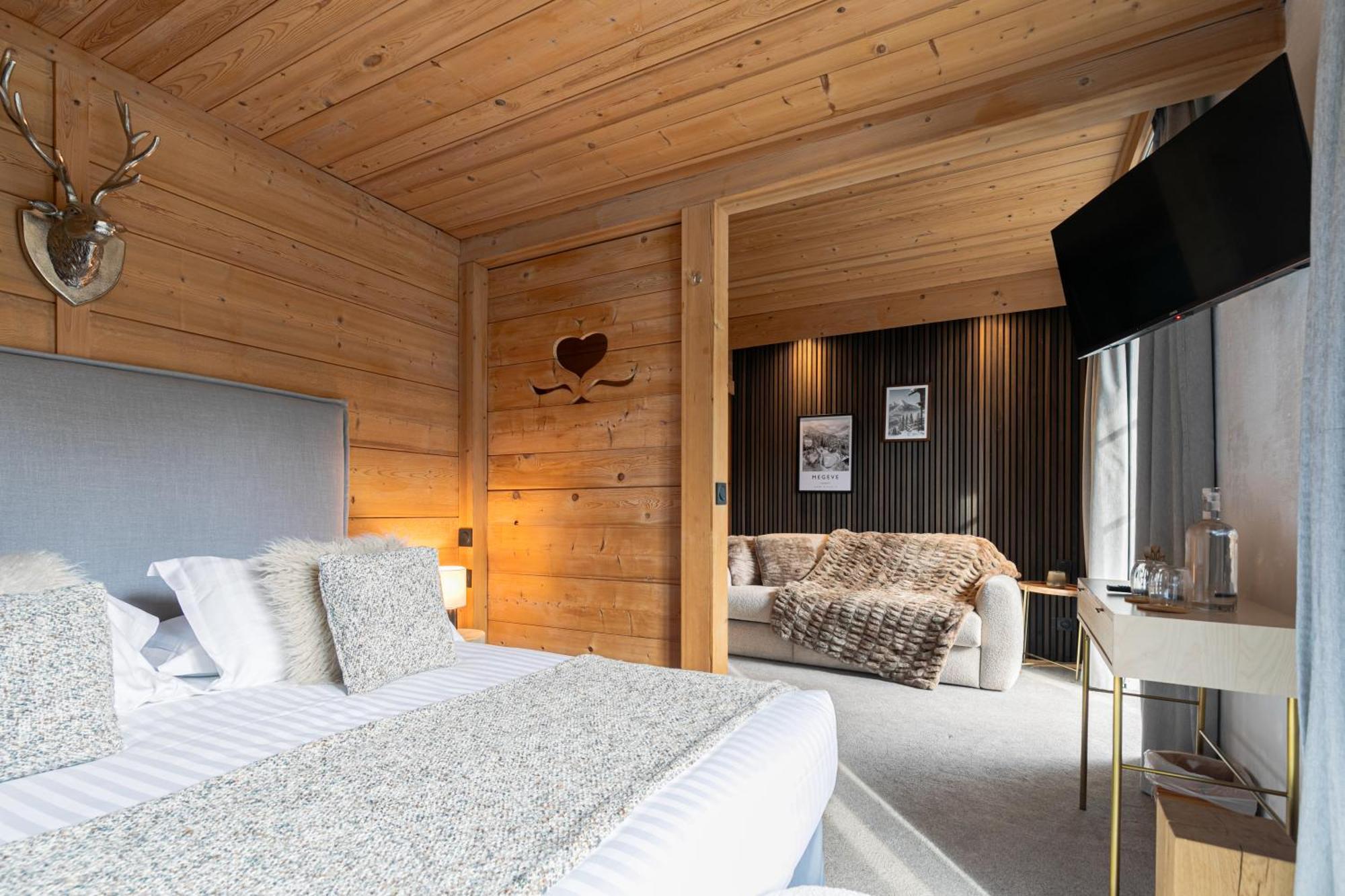 Chalet D'Antoine Megève Exterior foto